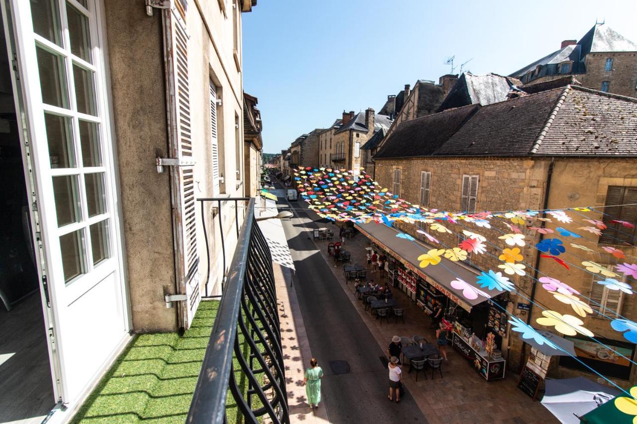 La Salamandra Au Coeur De Sarlat, Climatisation Buitenkant foto